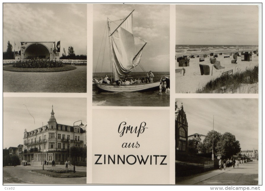 Gruss Aus Zinnovitz 2 Cartes Postales - Zinnowitz