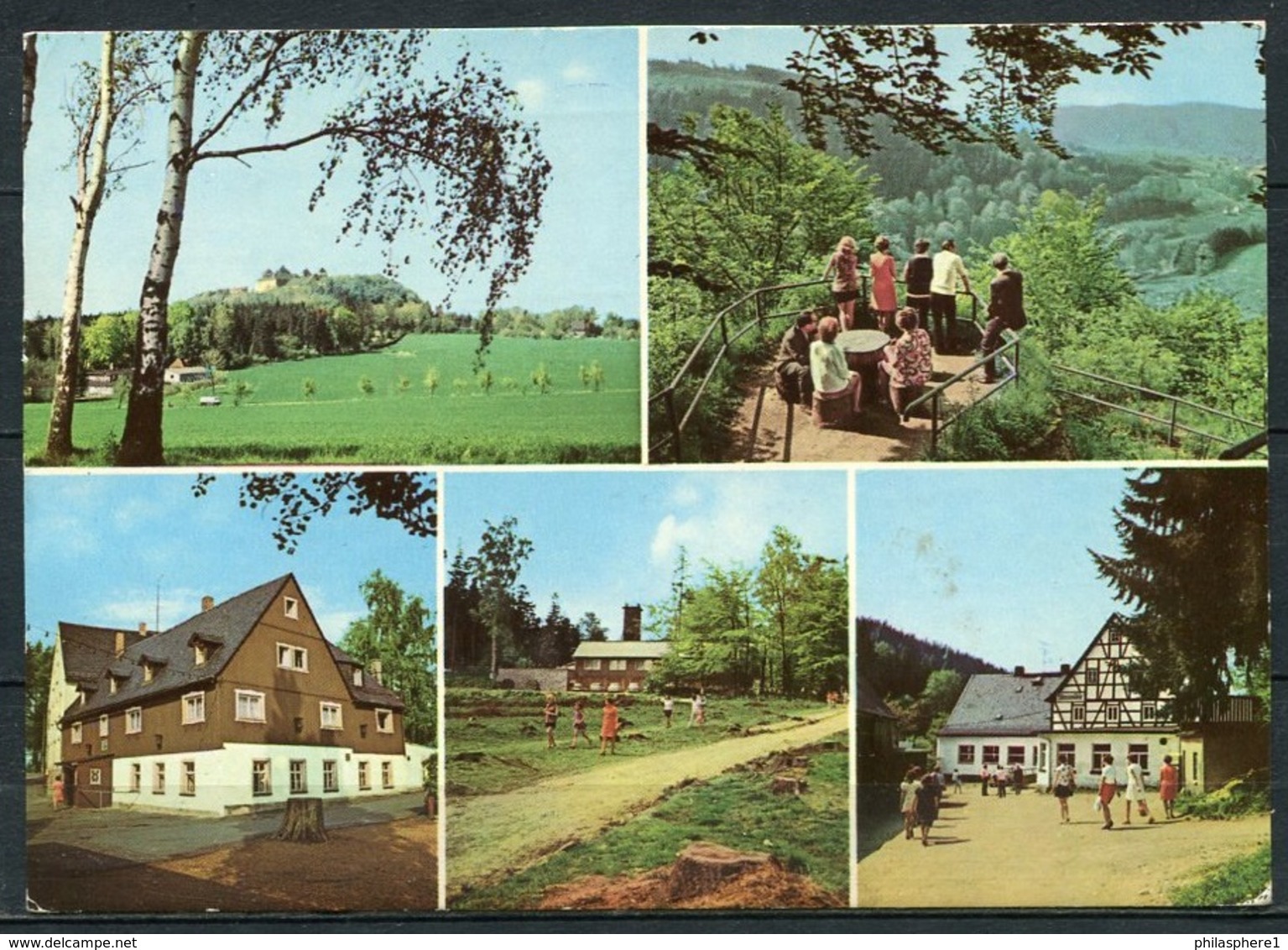 (0824) Rund Um Das Sternmühlental/ Mehrbildkarte - Gel. 1977 - DDR - Bild Und Heimat - Chemnitz