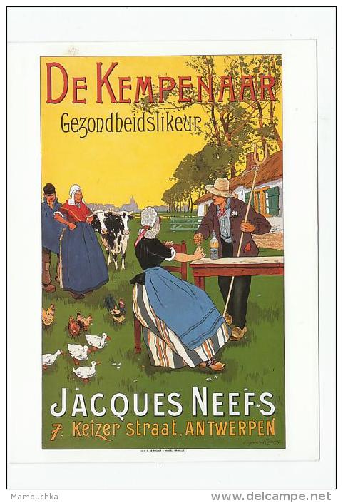 Henri CASSIERS Repro Affiche De Kempenaar Jacques Neefs 1903 Verzameling Museum Vleeshuis Antwerpen - Marchands