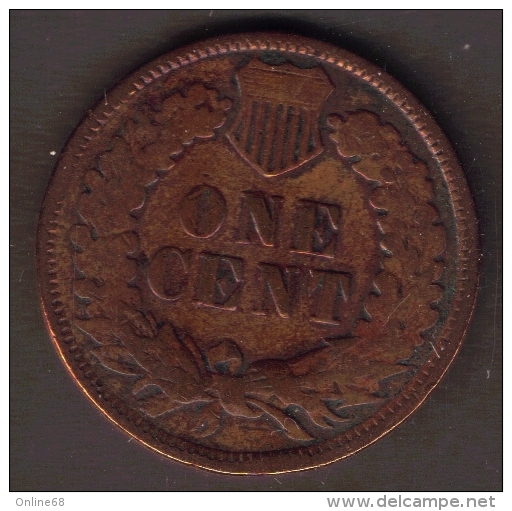 USA ONE CENT 1902 INDIAN HEAD - 1859-1909: Indian Head