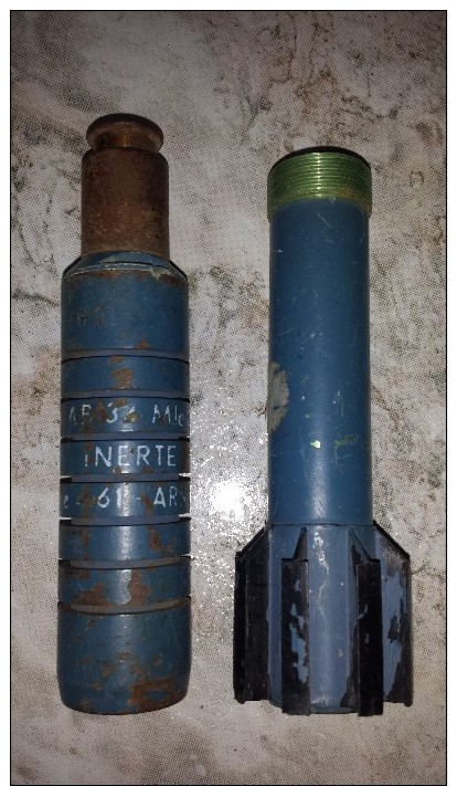 Grenade A Fusil Française D´exercice Inerte - Decorative Weapons