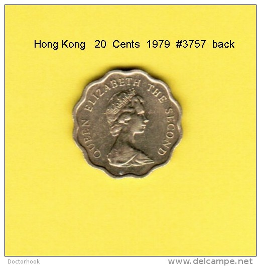 HONG KONG    20  CENTS  1979  (KM # 36) - Hong Kong