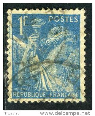 FRANCE 650°  1,00f  Bleu Clair  Type Iris (10% De La Cote + 0,15€) - 1939-44 Iris