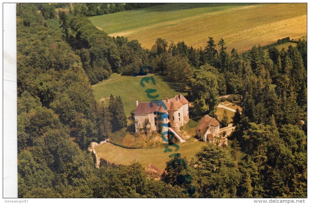 27 - CHATEAU FEODAL D' HARCOURT - VUE AERIENNE - Harcourt