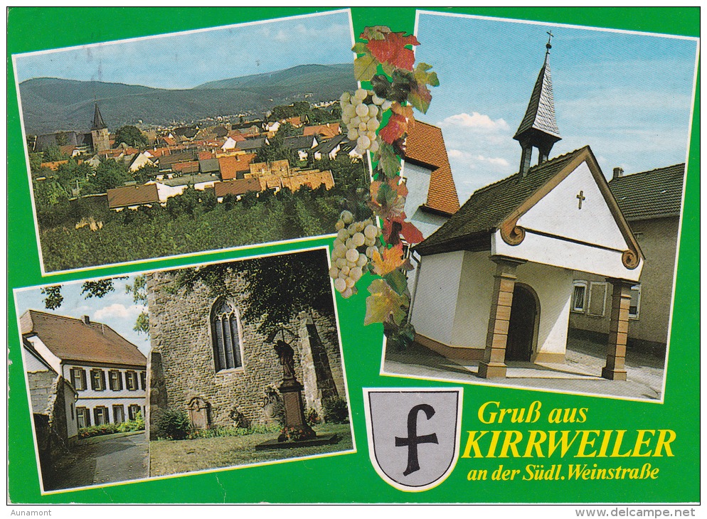 Alemania--Kirrweiler--1967--destino Francia - Deidesheim