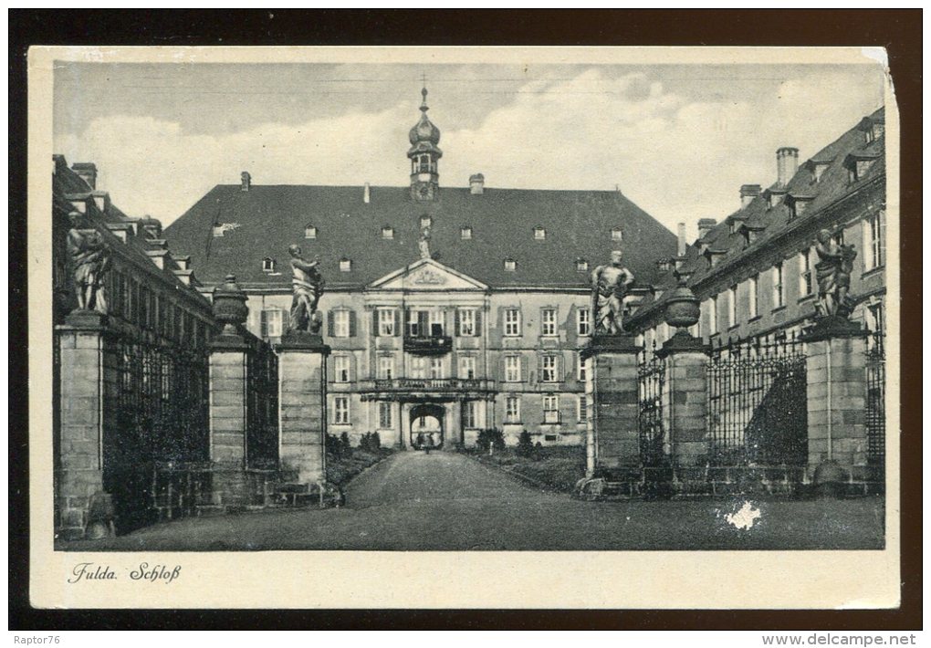 CPSM Non écrite Allemagne FULDA Schloss - Fulda