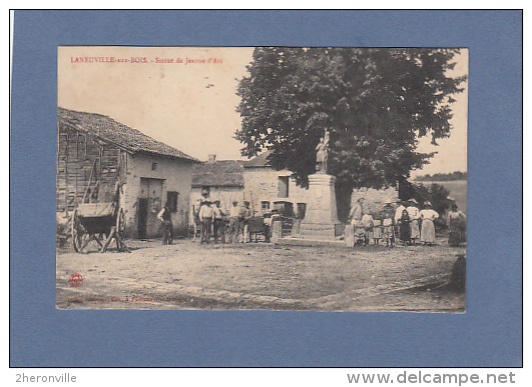 CPA  - 52 - LANEUVILLE Aux BOIS  - Statue De Jeanne D´Arc - Autres & Non Classés