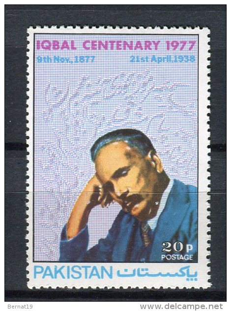 Pakistan 1975. Yvert 389 ** MNH. - Pakistan