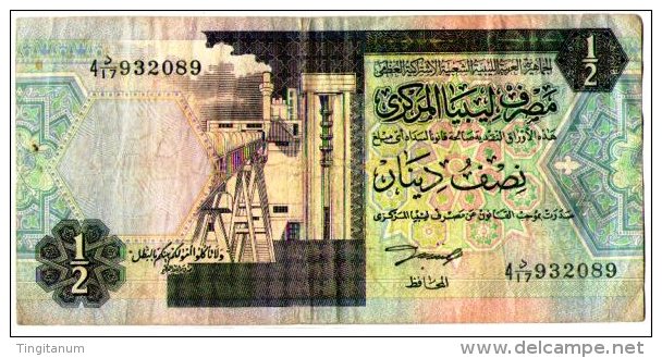 LIBYE 1/2 DINAR - Libya