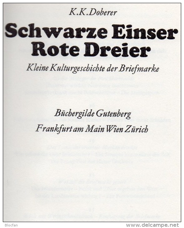 Schwarze Einser Rote Dreier Wie Neu 20€ Kultur-Geschichte Der Briefmarke Für Sammler Book Stamp Of Germany And The World - Philately And Postal History