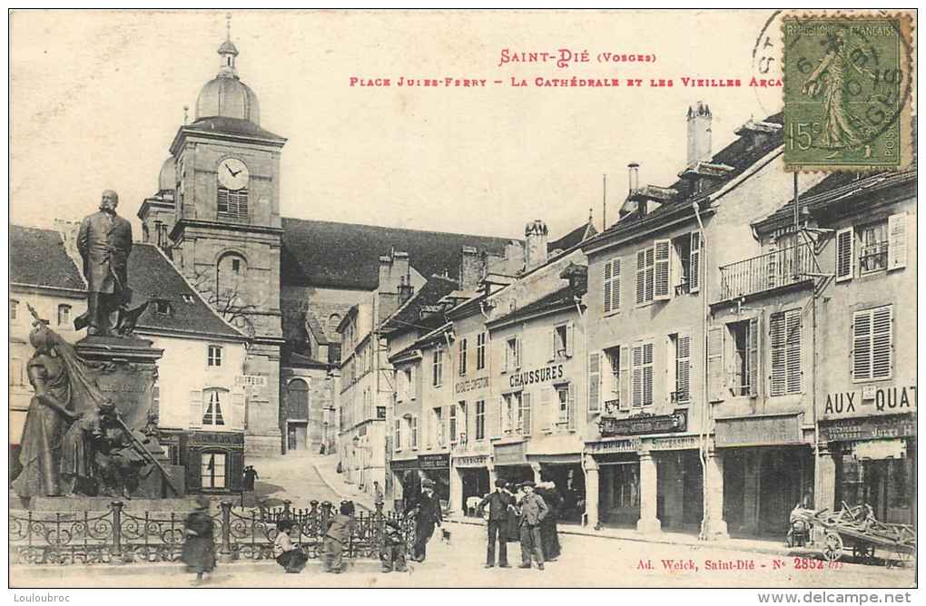 SAINT DIE PLACE JULES FERRY - Saint Die