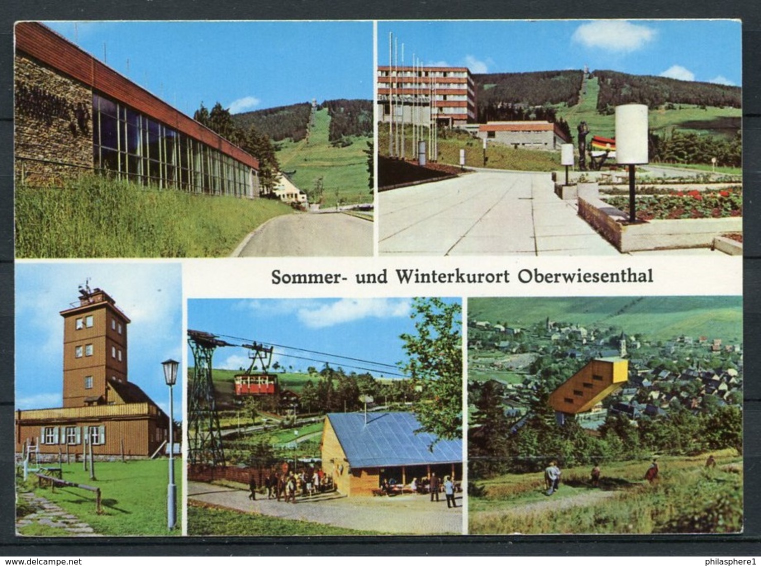 (0927) Oberwiesenthal/ Mehrbildkarte - N. Gel. - DDR - Bild Und Heimat  A1/829/83   01 14 0228 - Oberwiesenthal