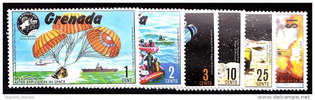 Grenada, 1971, SG 455 - 460 Set Of 6, MNH - Grenada (...-1974)