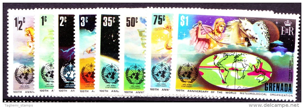 Grenada, 1973, SG 556 - 563 Set Of 8, MNH - Grenada (...-1974)