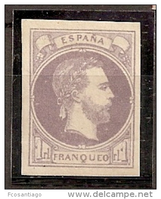 ESPAÑA 1874 - Edifil #158 - MLH * - Unused Stamps