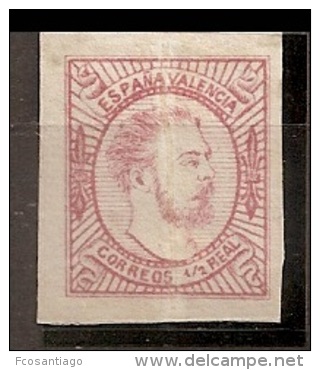 ESPAÑA 1874 - Edifil #159A - MLH * - Unused Stamps