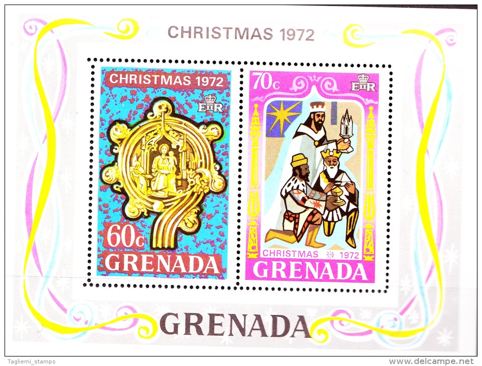 Grenada, 1972, MS547, Christmas, MNH - Grenada (...-1974)