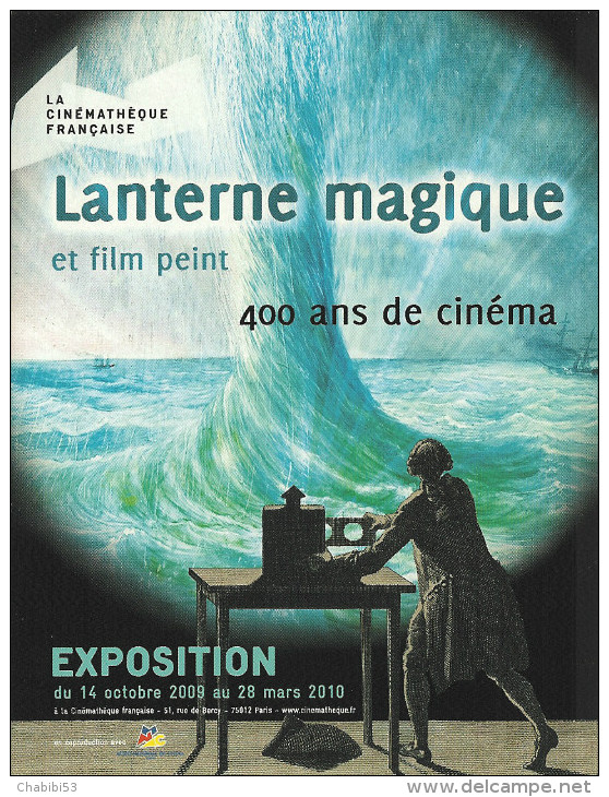 EXPOSITION   LANTERNE MAGIQUE Et Film Peint, 400 Ans De Cinéma - Posters Op Kaarten