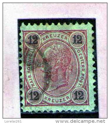 1890 - AUTRICHE /  Kaiser Franz Joseph Mi 55 Et Yv No 51 - Usados