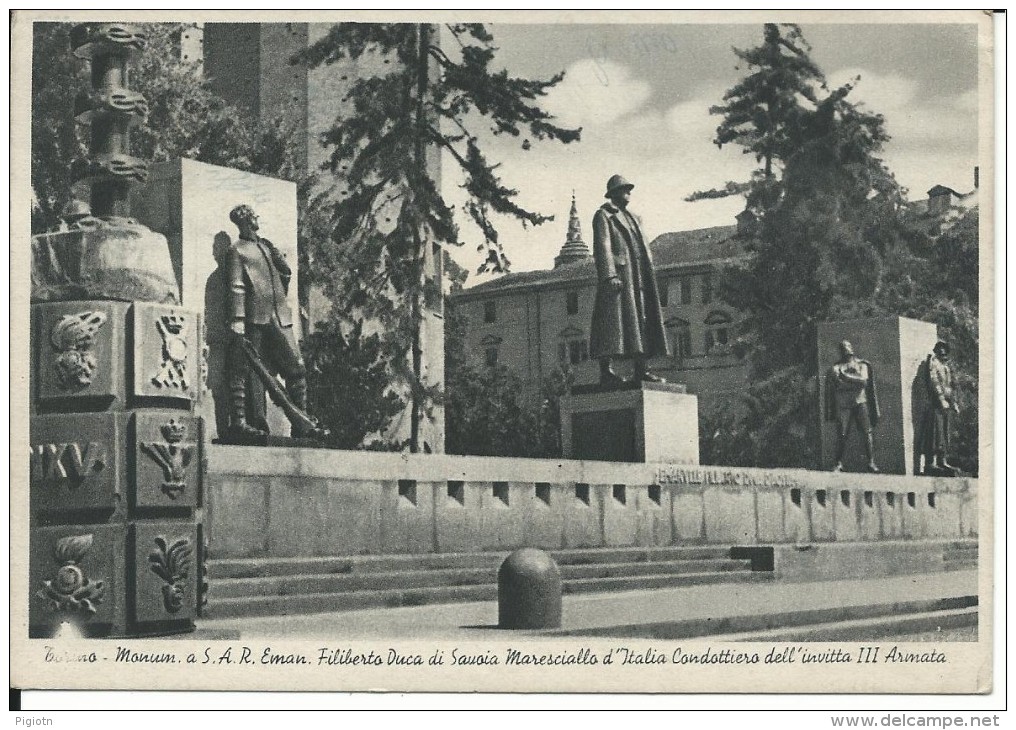 TO104 - TORINO - F.G. VIAGGIATA 1941 - Other Monuments & Buildings