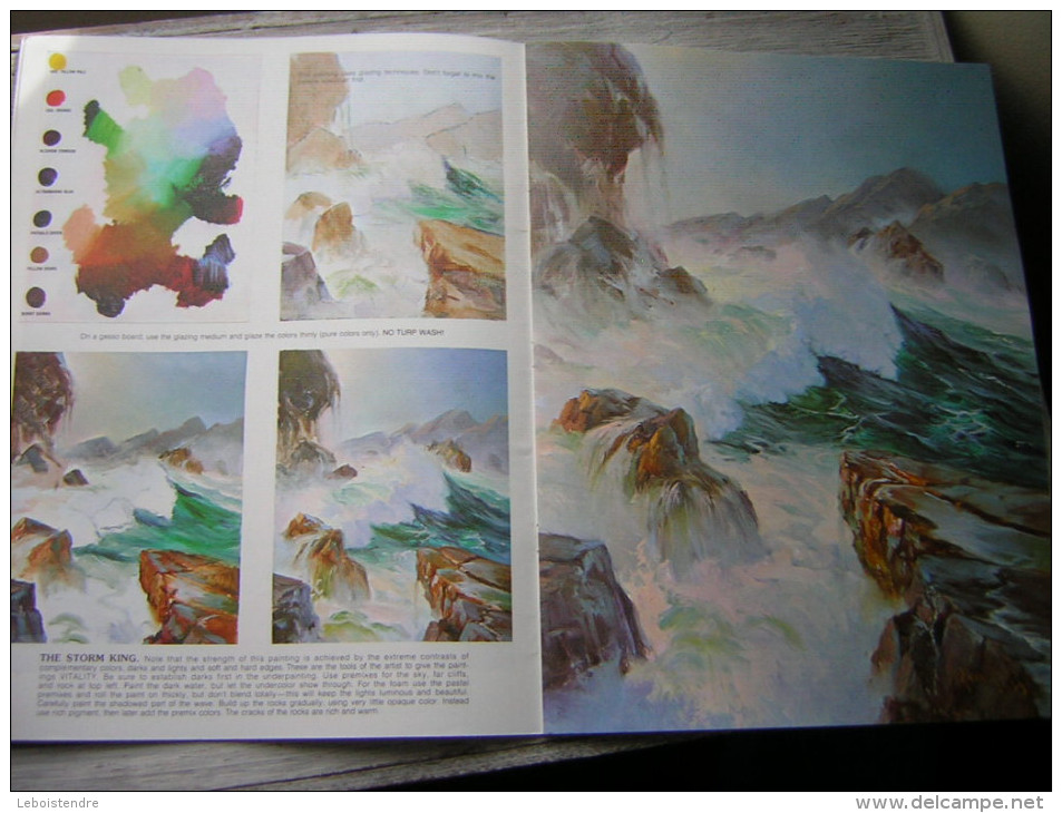 183 HOW VERNON KERR PAINTS  SEASCAPES & LANDSCAPES   PUBLISHED BY WALTER T FOSTER - Schöne Künste