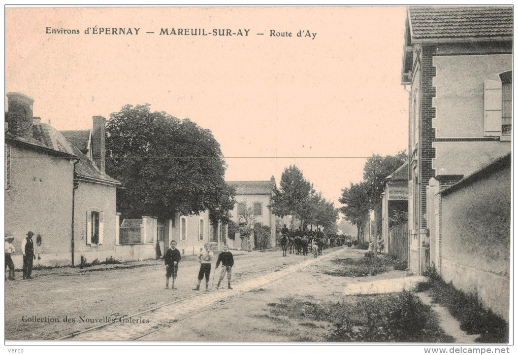 Carte Postale Ancienne De MAREUIL SUR AY - Mareuil-sur-Ay