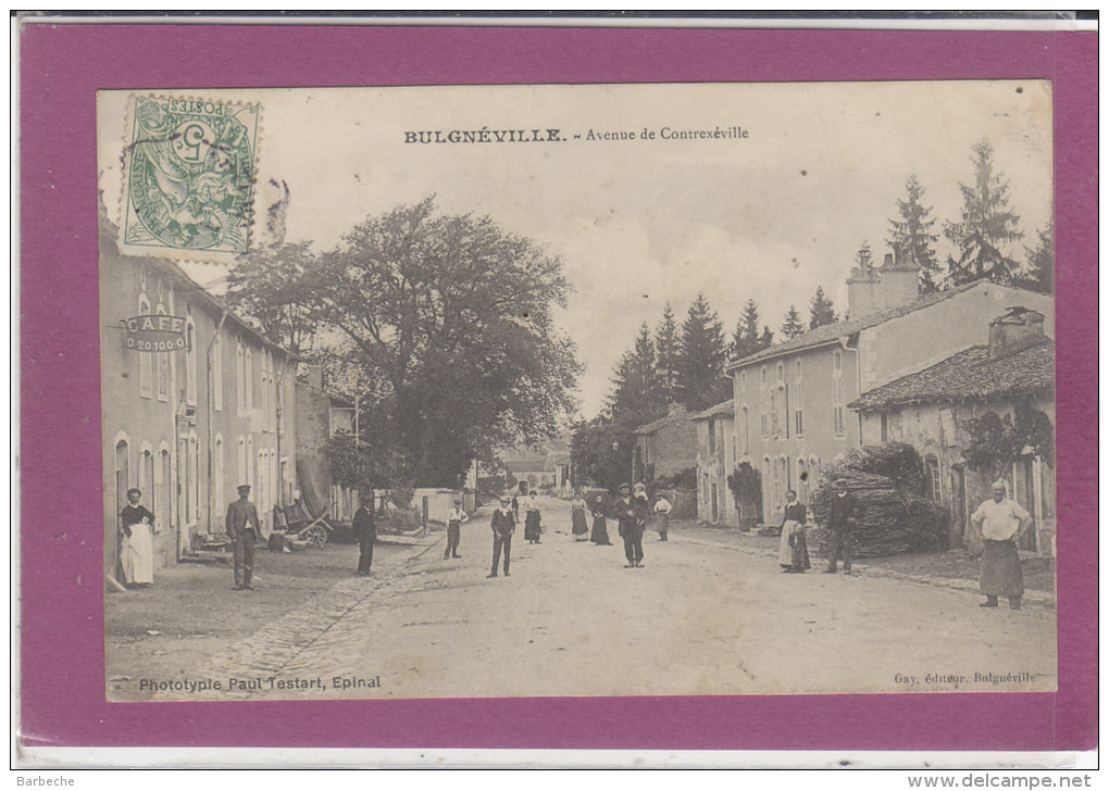 88.-  BULGNEVILLE .- Avenue De Contrexeville - Bulgneville