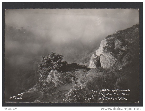 DF / 61 ORNE / SUISSE NORMANDE / EFFET DE BROUILLARD A LA ROCHE D' OËTRE - Autres & Non Classés