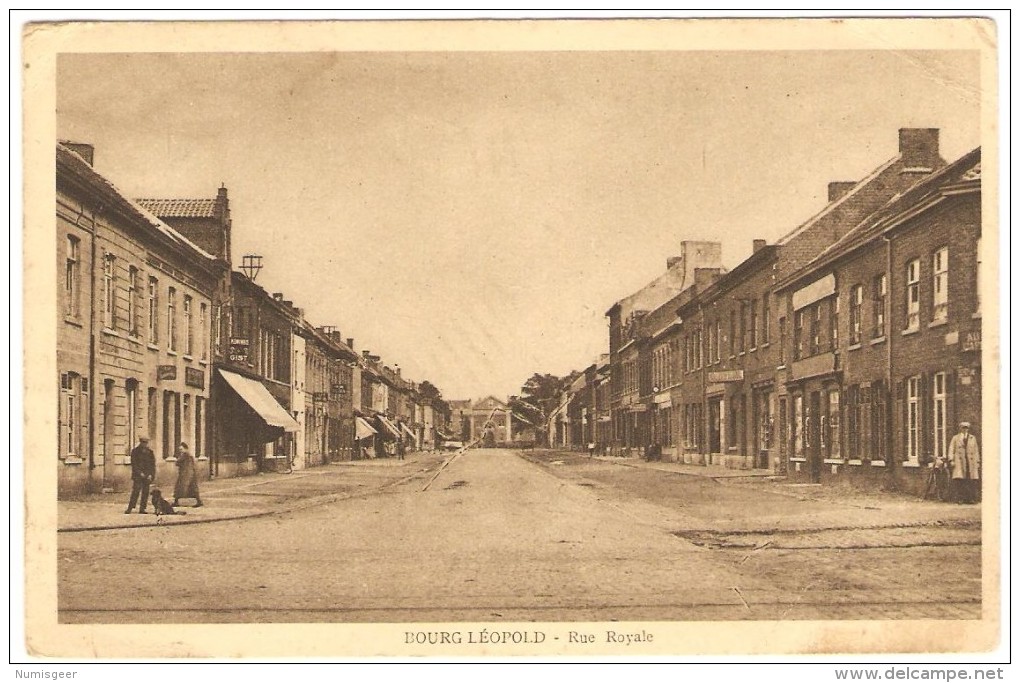 BOURG LÉOPOLD   --  Rue  Royale - Leopoldsburg