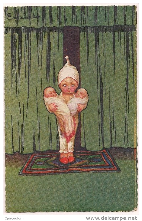 Illustrateur E. Colombo - L'enfant Et Les Bébés [4548] - Colombo, E.