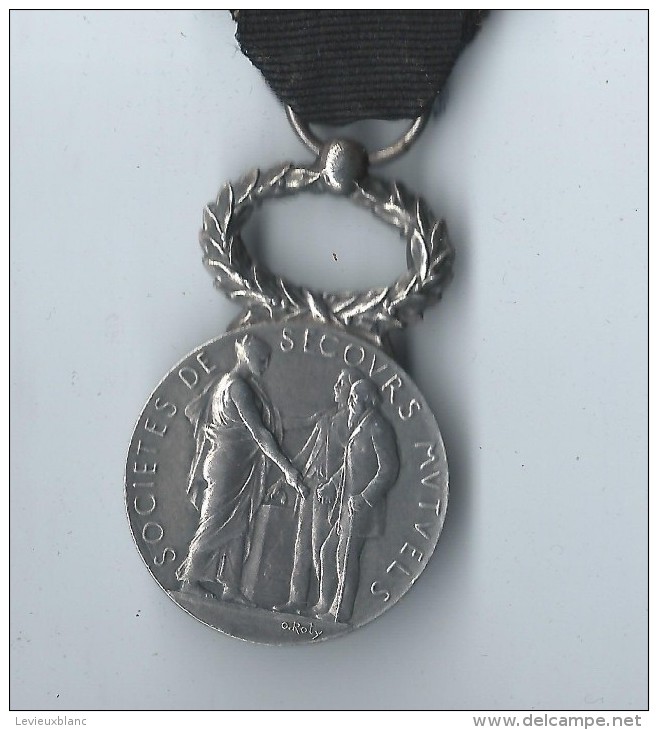 Médaille Des Sociétés De Secours Mutuels /France / Ministére Du Travail Et De La Prévoyance/1912  D398 - France