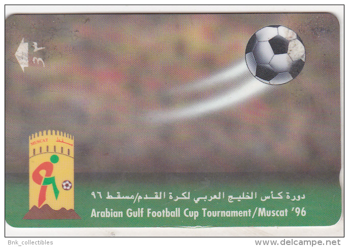 Oman Old Phonecard - 31OMNH- Arabian Gulf Football Cup Tournament / Muscat `96 - Oman