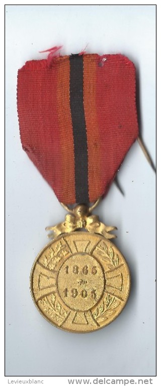 Médaille Commémorative Du Régne De Léopold I 1865-1905I/BELGIQUE/1905/   D399 - Belgique