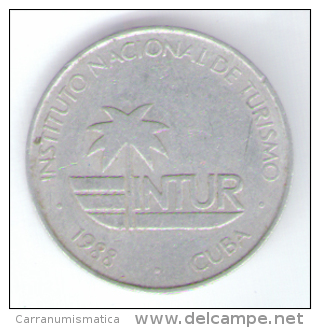 CUBA INTUR 10 CENTAVOS 1988 - Cuba