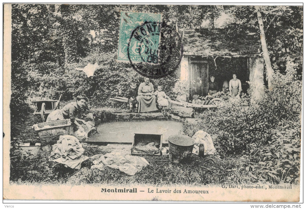 Carte Postale Ancienne De MONTMIRAIL - Montmirail