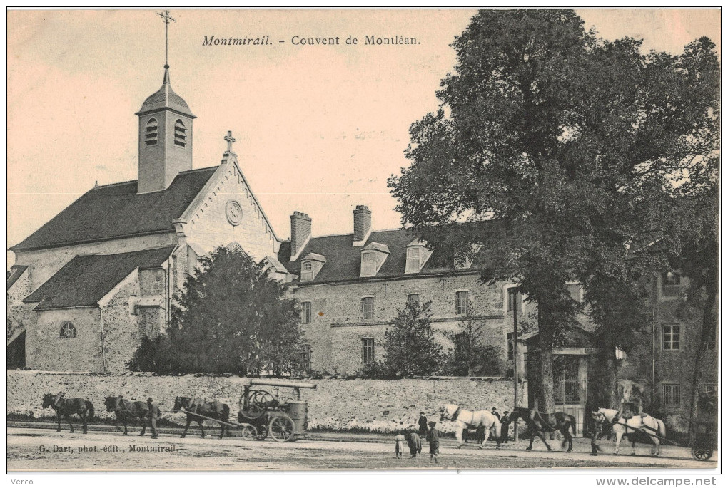 Carte Postale Ancienne De MONTMIRAIL - Montmirail