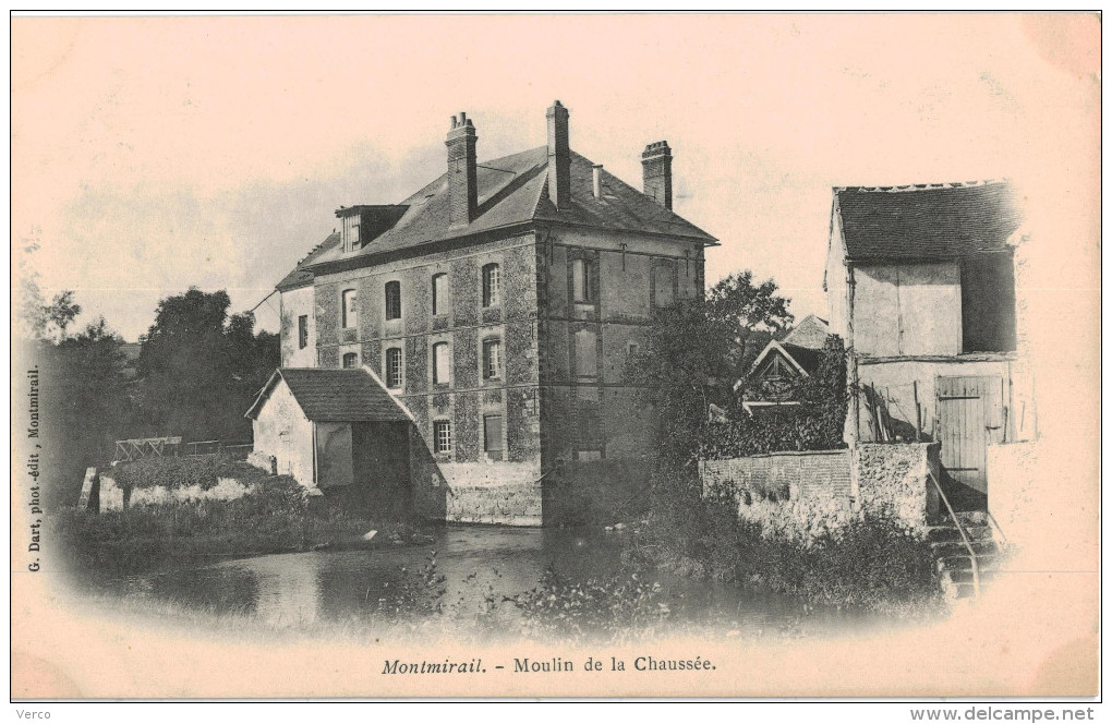 Carte Postale Ancienne De MONTMIRAIL - Montmirail