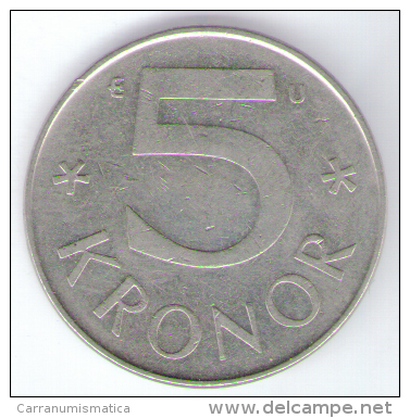 SVEZIA 5 KRONOR 1982 - Schweden