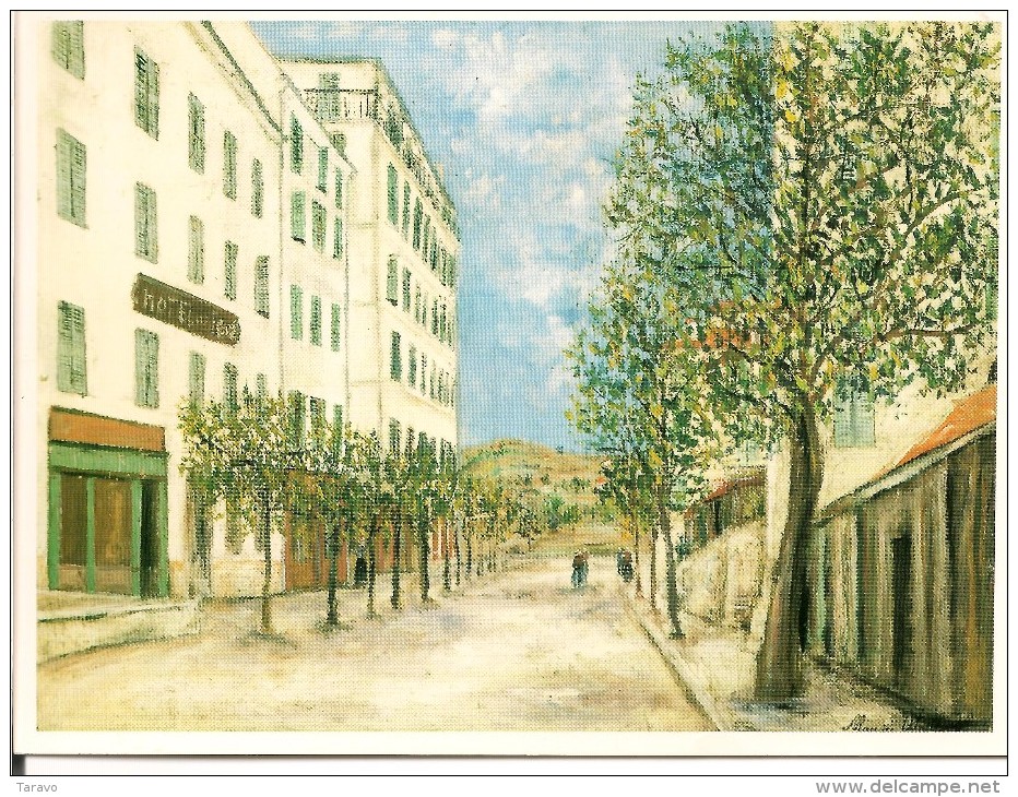 CORSE - à CORTE, L'HOTEL PAOLI, Peint Par Maurice Utrillo Entre 1912 Et 1914 - Corte