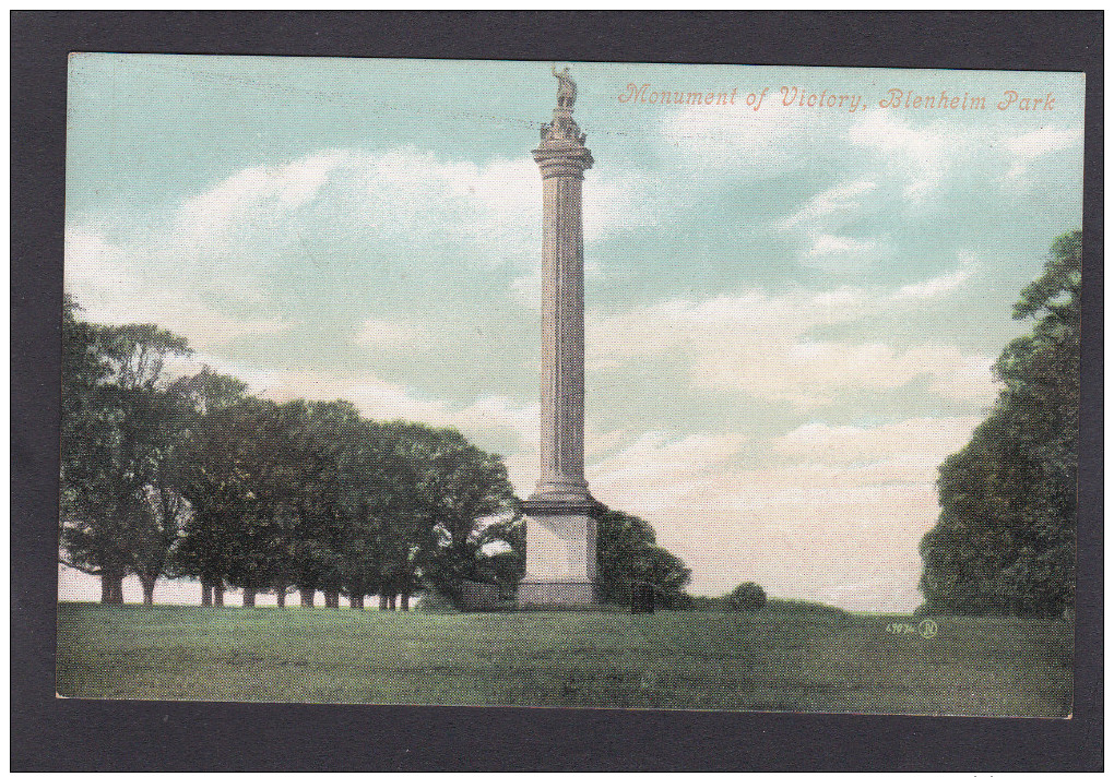 MONUMENT OF VICTORY,BLENHEIM PARK,OXFORDSHIRE,Q2. - Autres & Non Classés