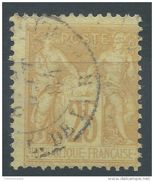 Lot N°24469   N°92, Oblit Cachet à Date  ( Bl De La Republique ) - 1876-1898 Sage (Type II)