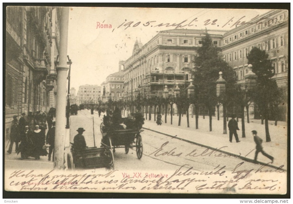 ROMA ROME LOT OF 2 OLD POSTCARDS Ed. MODIANO - Colecciones & Lotes