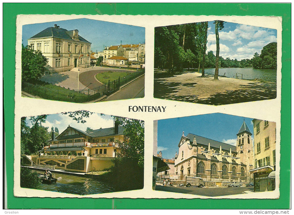 FONTENAY    - IMAGES DE FRANCE DIVERS ASPECTS DE LA VILLE   ( 4 VUES ) - Fontenay Sous Bois