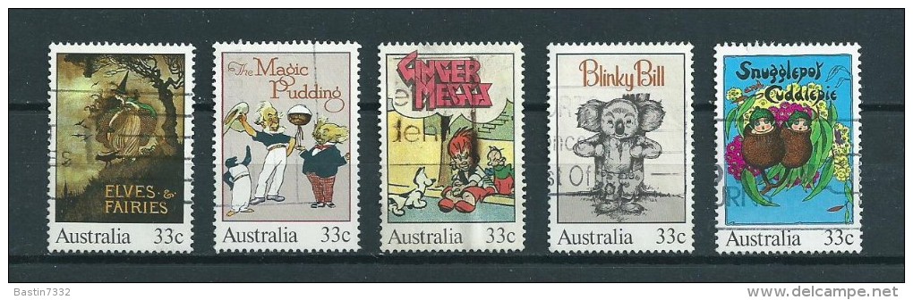 1985 Australia Complete Set Children Books Used/gebruikt/oblitere - Gebruikt