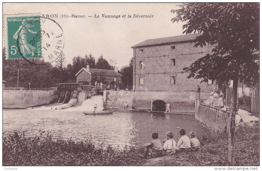 ECLARON : Le Moulin Et Le Déversoir - - Eclaron Braucourt Sainte Liviere