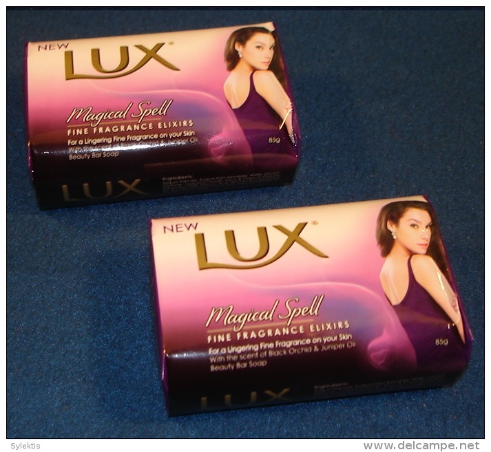 AROMATIC LUX BEAUTY BATH SOAPS BARS 85gr MAGICAL SPELL X2 NEW - Other & Unclassified