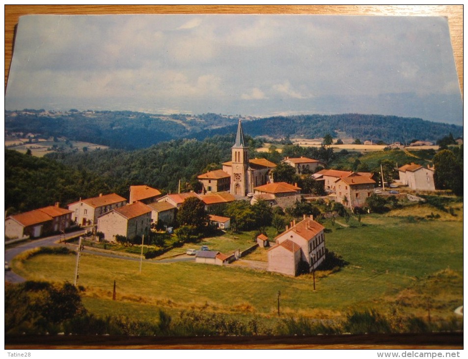 BAFFIE Vue Générale Et Panorama Sur Les Monts Du Forez - Autres & Non Classés