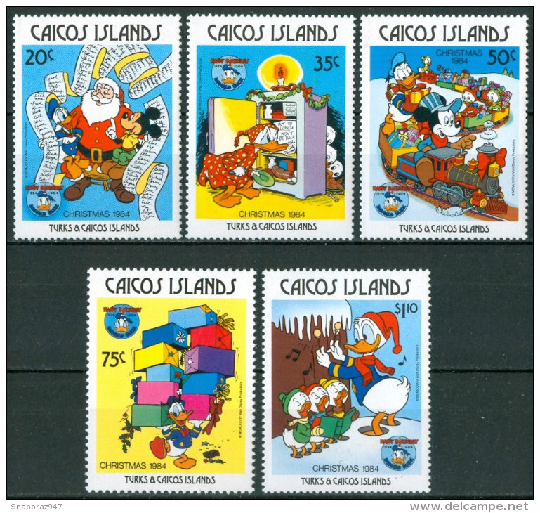 1984 Isole Cocos Walt Disney Set MNH** -W - Disney