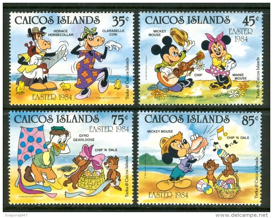 1984 Isole Cocos Walt Disney Set MNH** -W - Disney