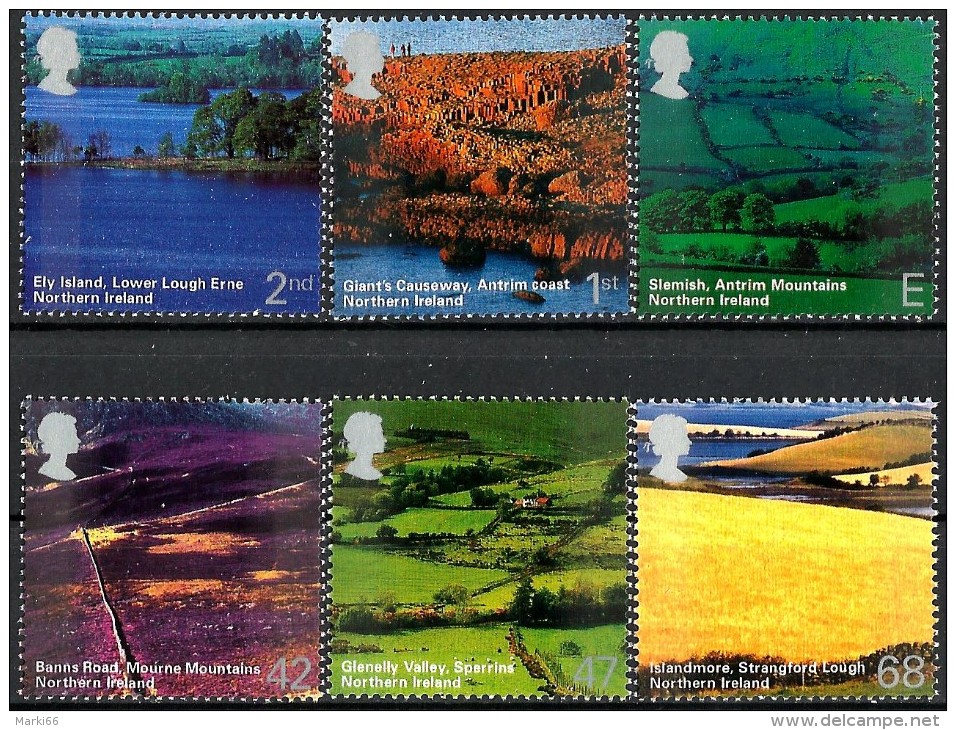 Great Britain - 2004 - Landscapes Of Nortern Ireland - Mint Stamp Set - Unused Stamps
